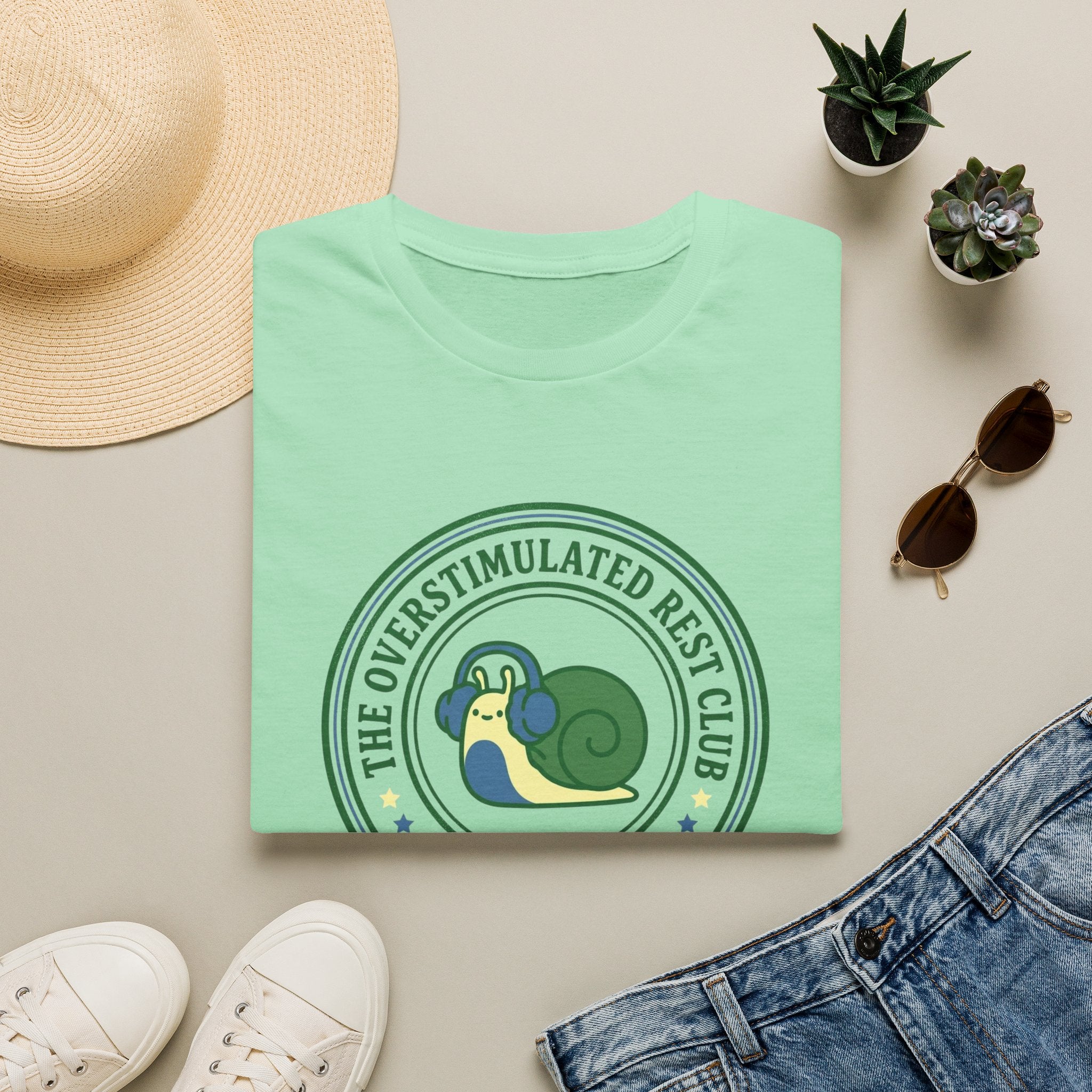 Overstimulated Rest Club T-Shirt