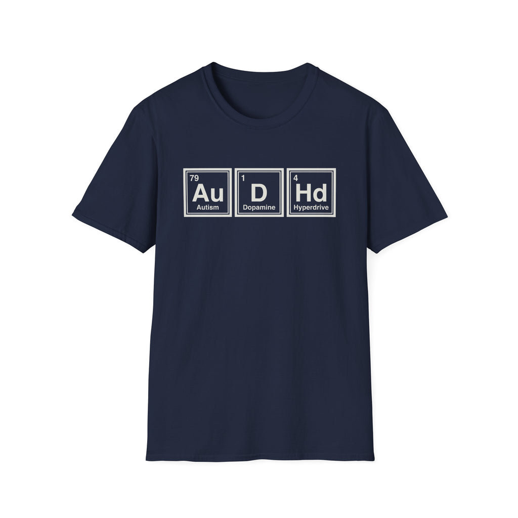 AuDHD Periodic Table T-Shirt