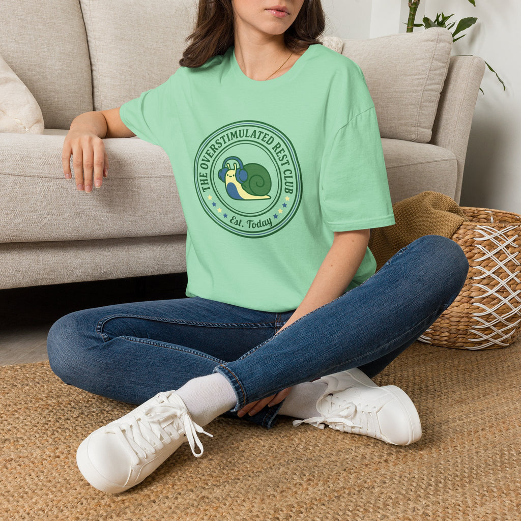 Overstimulated Rest Club T-Shirt